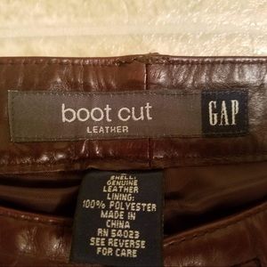 GAP Size 0 leather pants